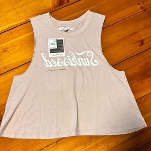 NWT Spiritual Gangster Blush colored Top Size Large